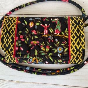 VERA BRADLEY Small Crossbody Wallet/Purse Asian Inspired Colorful Whimsical NWT
